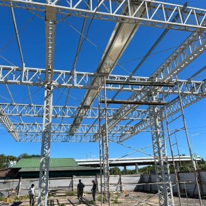 Imagen de Obra Estacion Malena Instalacion de canaletas